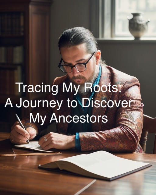 Discovering Roots Tracing My Roots: A Journey to Discover My Ancestors – Discovering Your ...